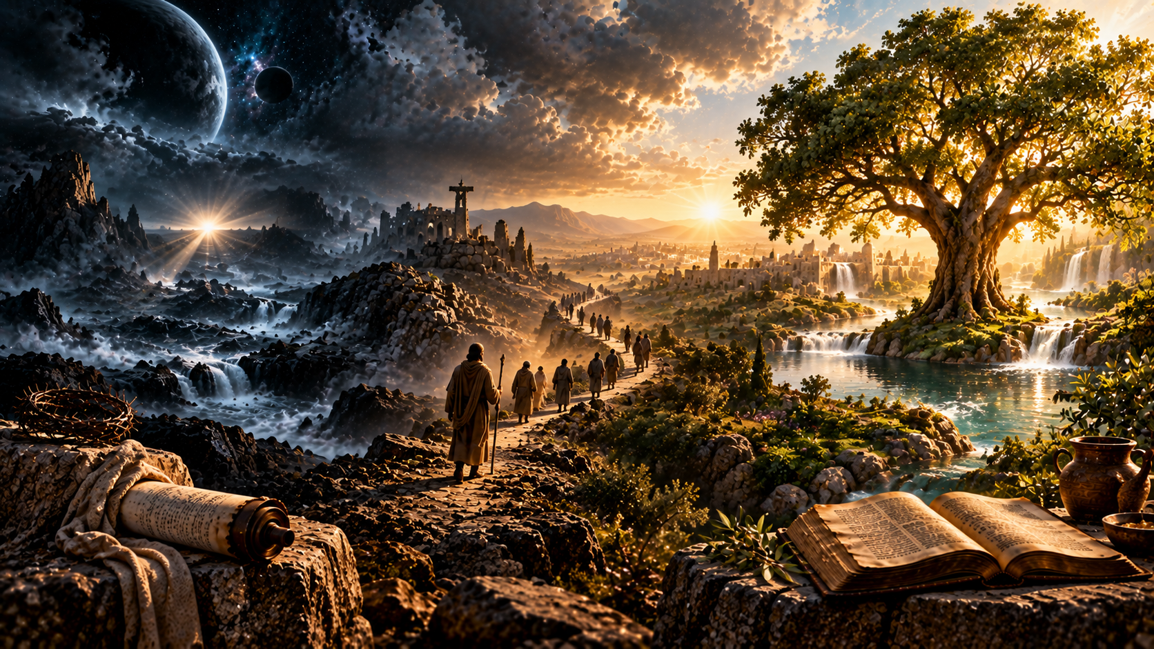 Genesis to Revelation, the Tree of Life, new heaven and new earth, and the biblical hope of restoration